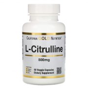 Заказать California Gold Nutrition L-Citrulline 500 мг 60 вег капс