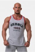Заказать Nebbia Майка Мужская Old-school Muscle tank top 193 (Gray)