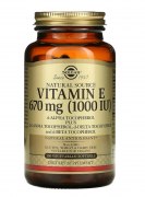 Заказать Solgar Vitamin E 1000 IU 670 мг 100 софтгель