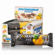 Заказать IRONMAN батончик 34% Protein Bar 50 гр (без глазури)