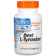 Заказать Doctor's Best L-Tyrosine 500 мг 120 вег капс