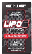 Заказать Nutrex INTL Lipo6 Black Ultra Concentrate 60 капс (EU)